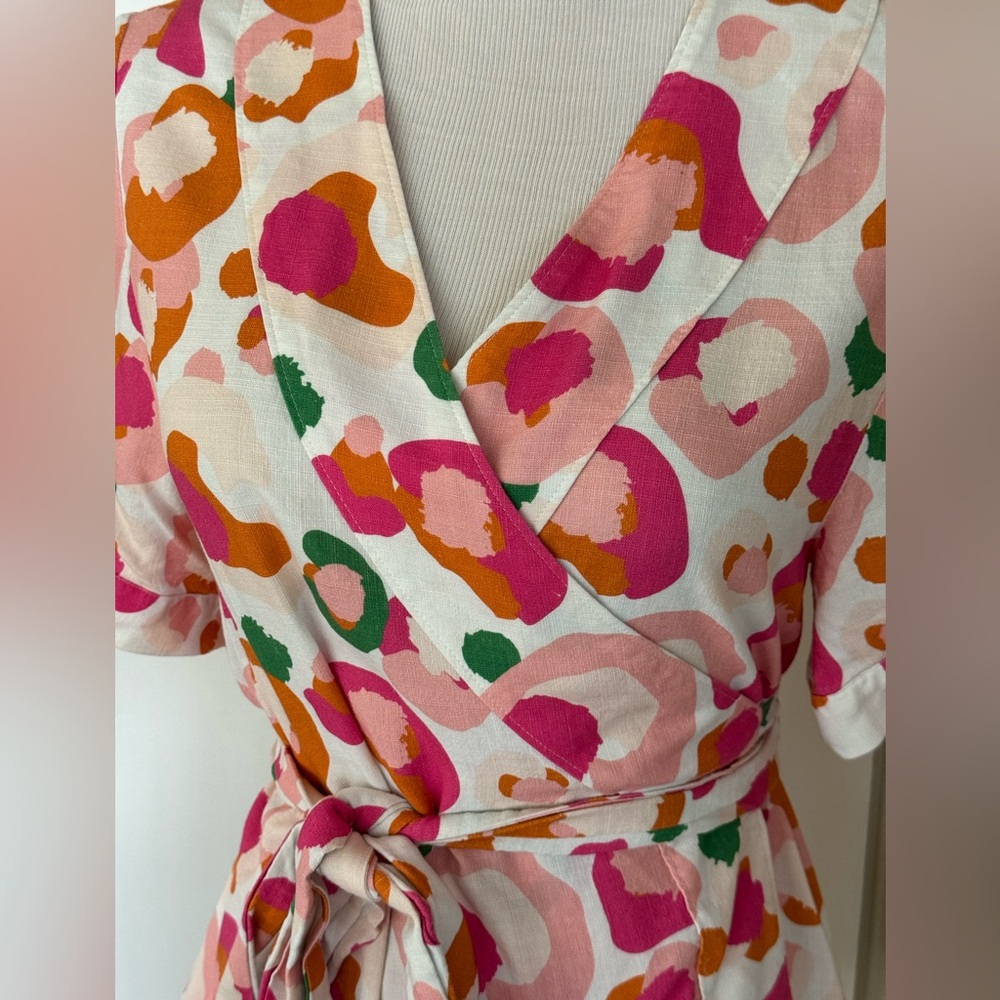 Emily McCarthy wrap front floral blouse - Picture 3 of 7